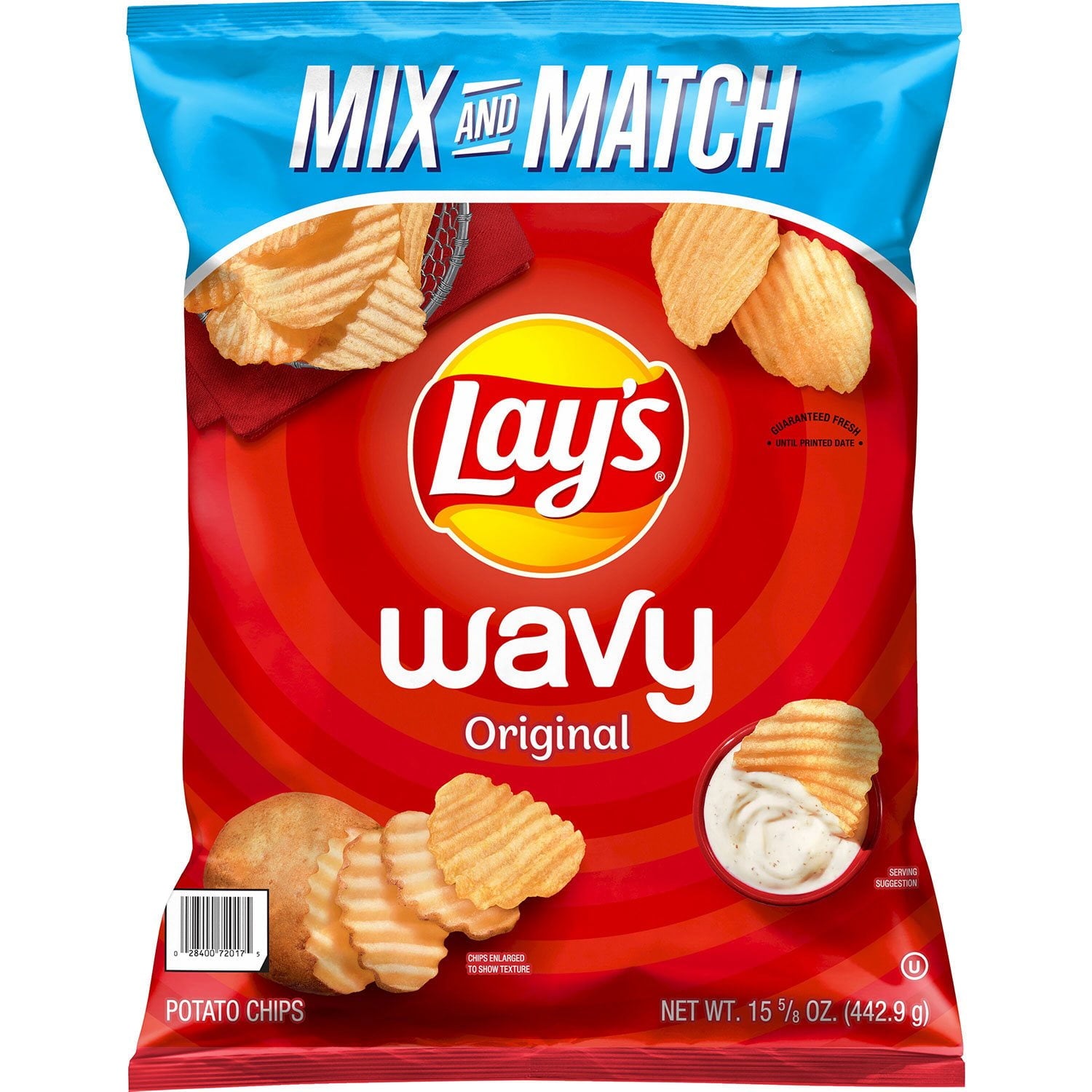 레이스 웨이비 오리지널 포테이토칩 15.625oz