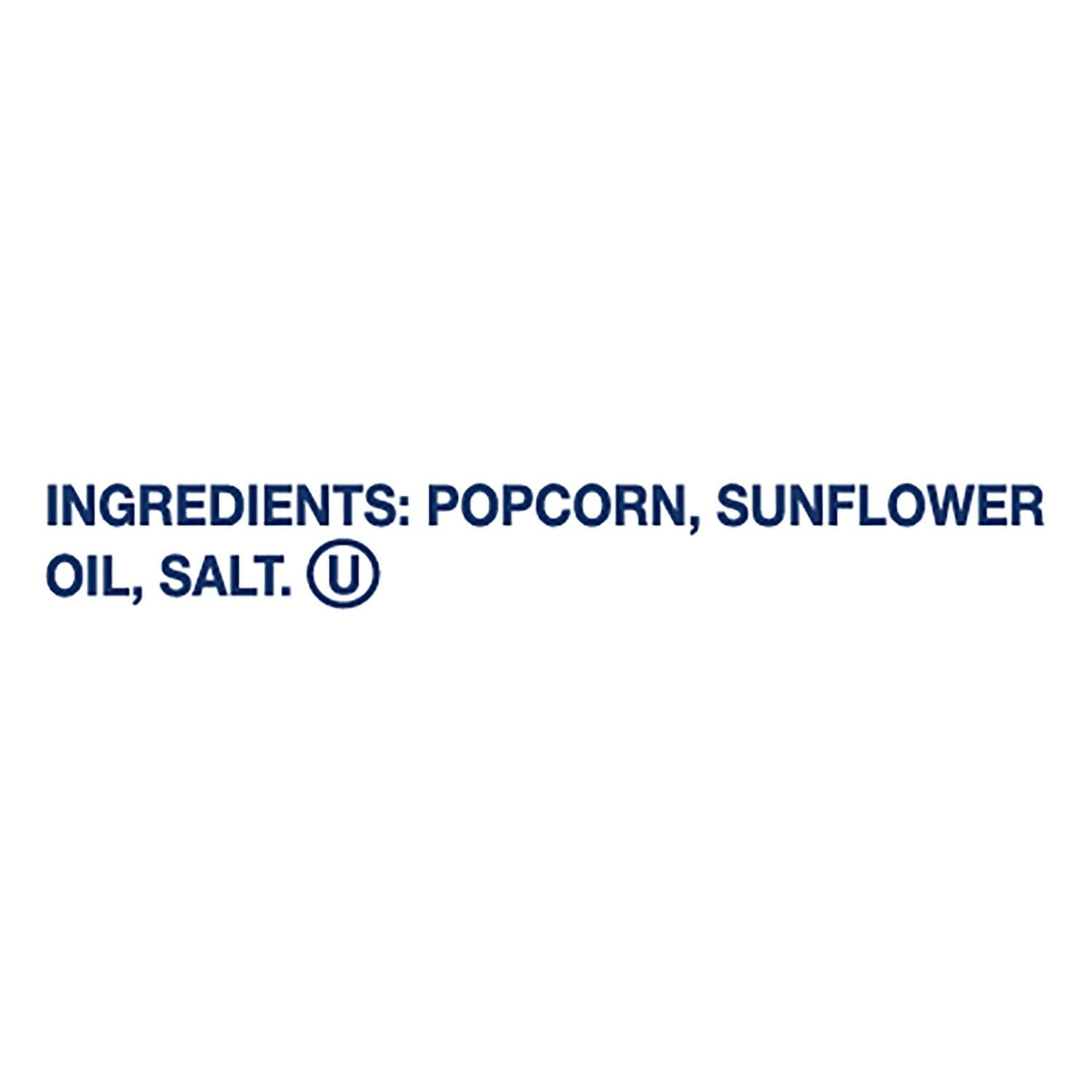 SkinnyPop オリジナル ポップコーン スナック バッグ、0.65 オンス、28 個入り。
