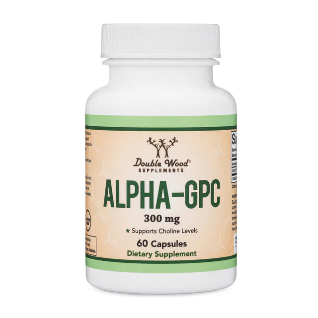 ダブルウッド アルファ GPC 脳と記憶力サポート – 60カプセル