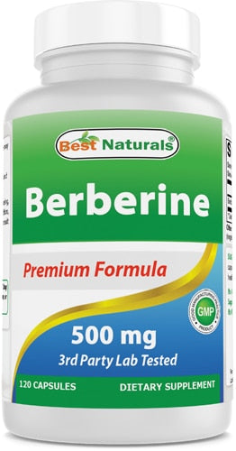 베스트 내추럴스 베르베린 500mg – 120캡슐 – 혈당 변동이 잦거나 식후 관리가 필요한 경우 선택되며, 베르베린 성분으로 혈당·지질 대사 보충