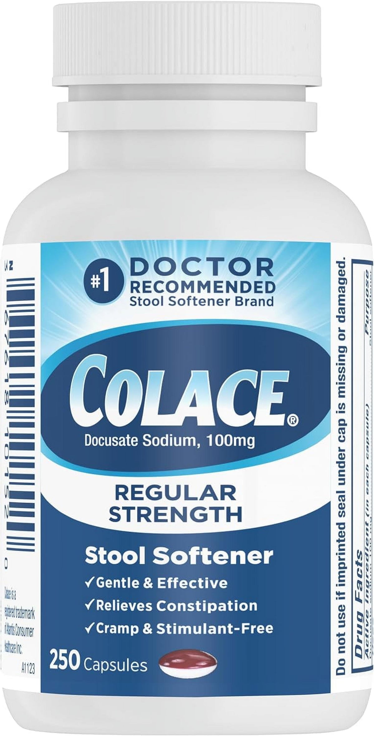 콜레이스 레괤러 스트렁스 100mg 250캡슐 대표 이미지