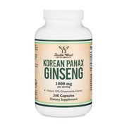 더블우드 코리안 파낙스 인삼 1000mg – 240캡슐 – 피로·체력 저하·면역력 보조