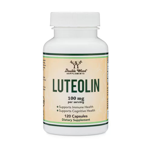 더블우드 루테올린 50mg – 120캡슐 – 염증 반응과 면역 신호 조절에 관여