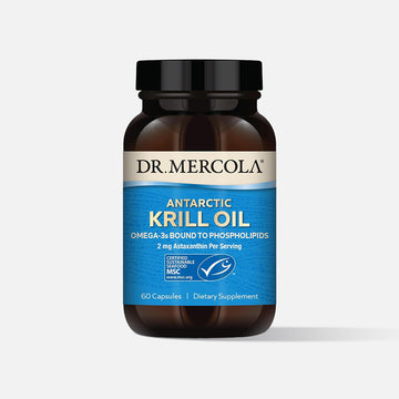 Dr. Mercola 南極クリルオイル - 1,000 mg - オメガ3 60カプセル