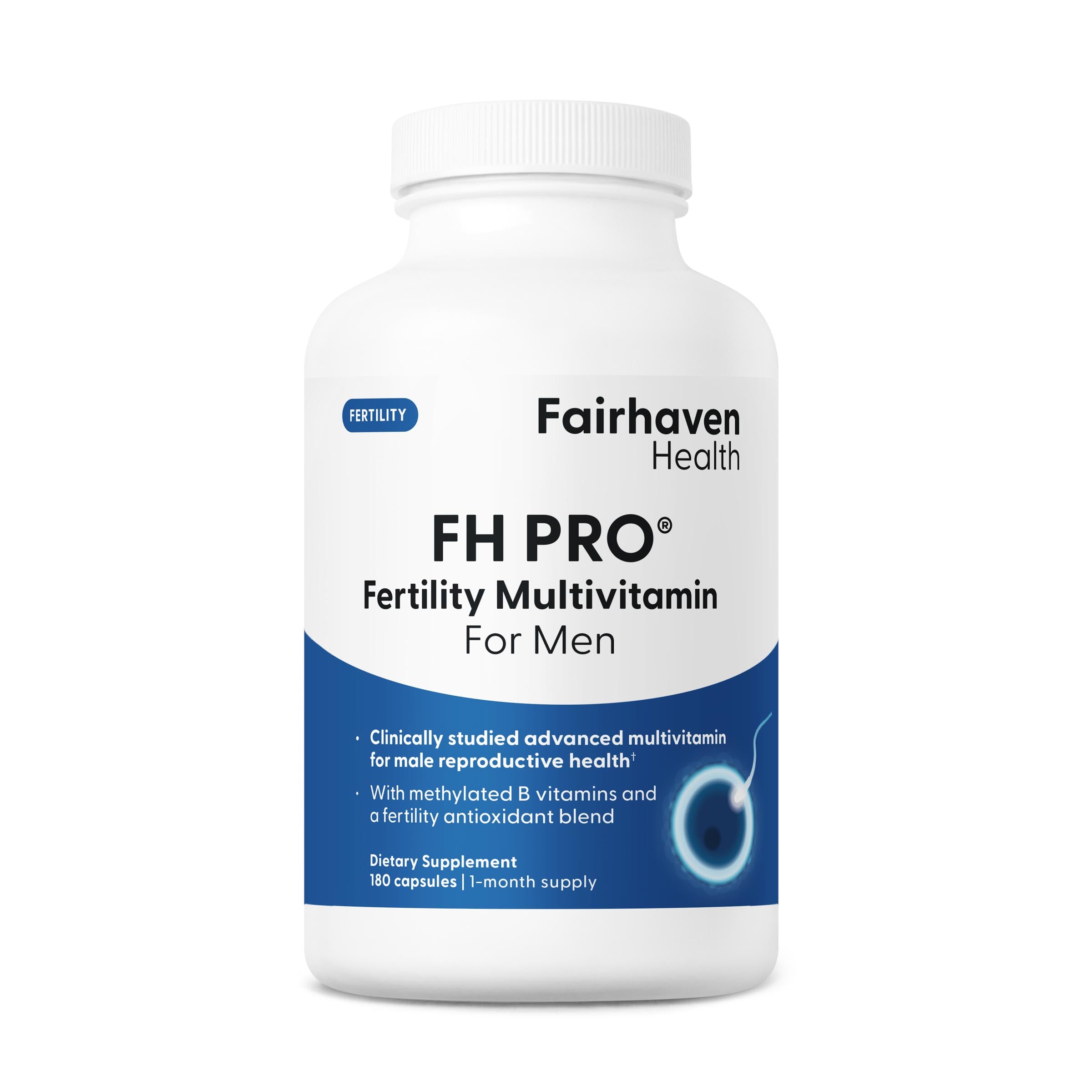 フェアヘブンヘルス FH PRO® 不妊治療マルチビタミン 男性用 180カプセル