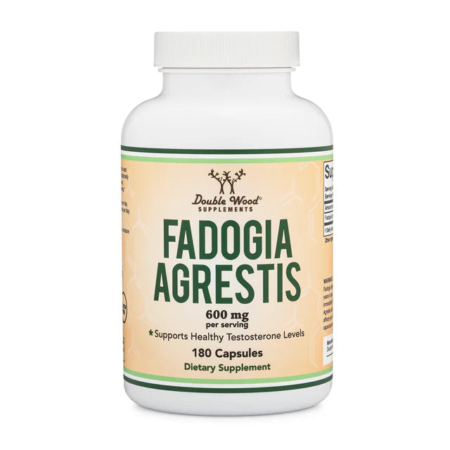 ダブルウッド ファドギア アグレスティス 600 mg 180カプセル 運動パフォーマンスをサポートする強力なエキス