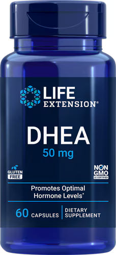 라이프 익스텐션 DHEA 50mg 60캡슐 고함량 일반 캡슐형 DHEA 영양제