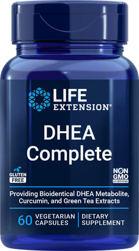 라이프 익스텐션 DHEA 컴플리트 60 베지캡슐 DHEA 보조 영양소 복합 호르몬 밸런스 제품 이미지