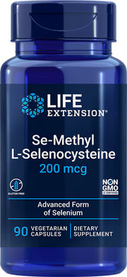 라이프 익스텐션 Se-메틸 L-셀레노시스테인 – 200mcg – 90 베지 캡슐 – 체내 이용률이 높은 활성형 셀레늄으로 항산화 보호와 면역 기능 보조