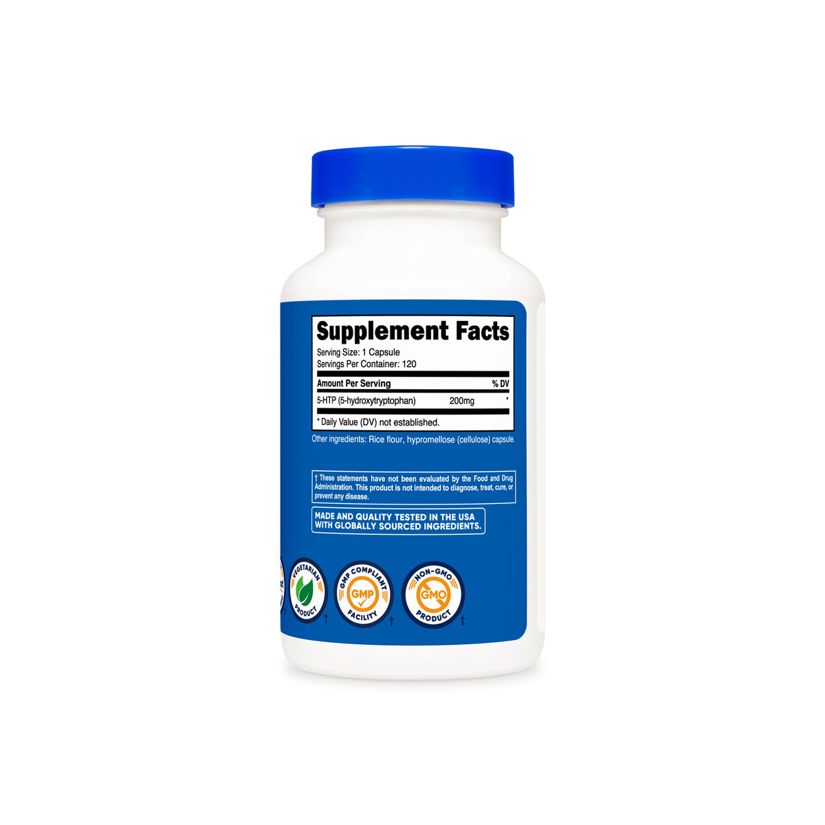 뉴트리코스트 5-HTP 200mg 120캡슐 상세 이미지 1