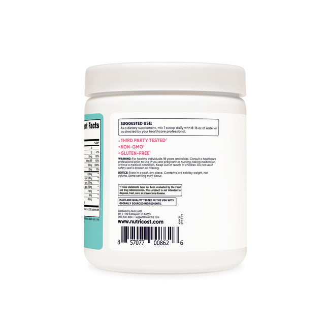 뉴트리코스트 여성용 BCAA 11 oz – 여성 신체 밸런스를 고려한 BCAA 아미노산 포뮬러