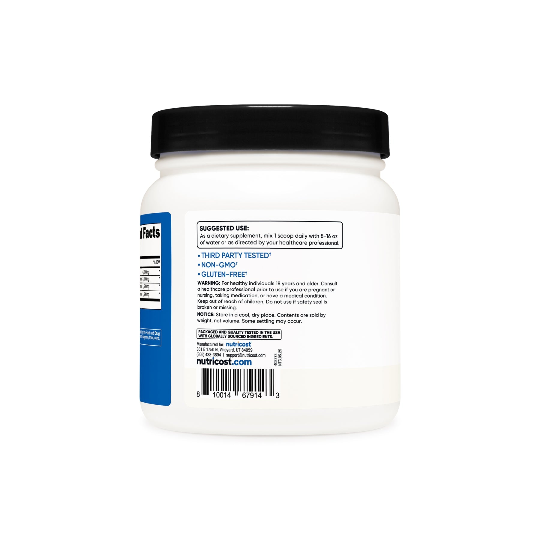 뉴트리코스트 BCAA 파우더 – 근손실 방지·회복 지원
