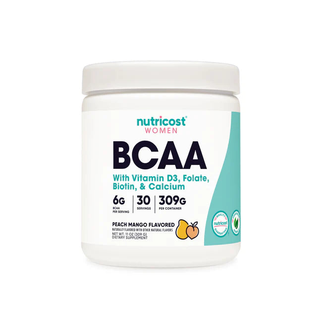 뉴트리코스트 여성용 BCAA 11 oz – 여성 신체 밸런스를 고려한 BCAA 아미노산 포뮬러