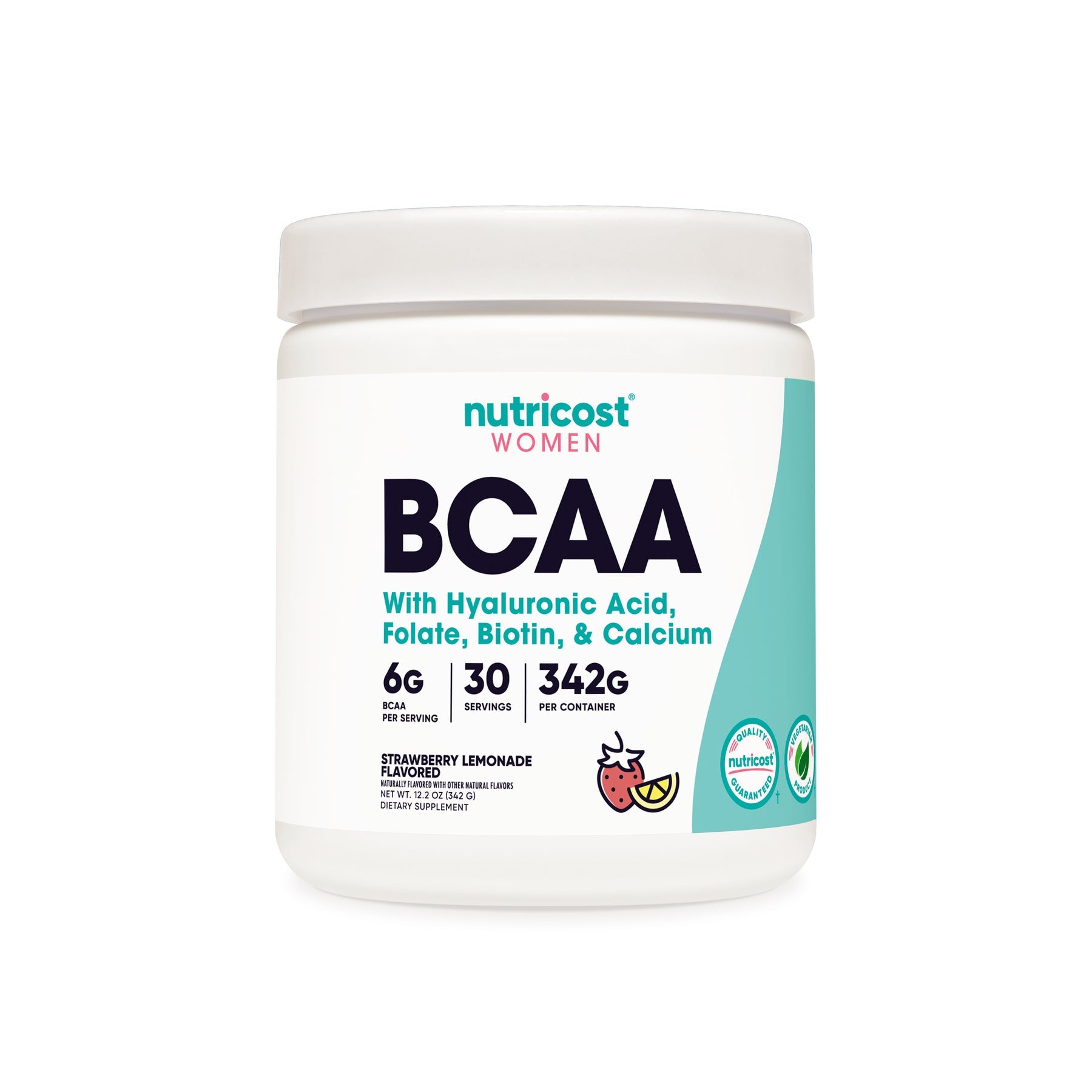 뉴트리코스트 여성용 BCAA 11 oz – 여성 신체 밸런스를 고려한 BCAA 아미노산 포뮬러