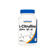 뉴트리코스트 L-시트룰린 엘시트룰린 2500mg 120정 고함량 혈류 운동 펌핑 퍼포먼스 아미노산 보충제 제품 이미지