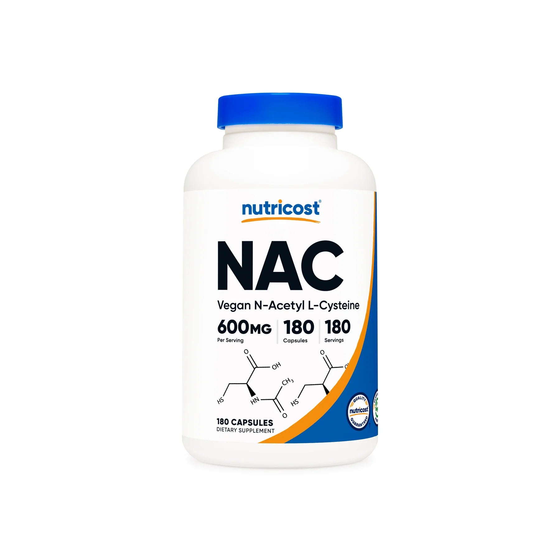 뉴트리코스트 NAC 600mg 베지 캡슐 – N-아세틸 L-시스테인 · 글루타치온 항산화 관리