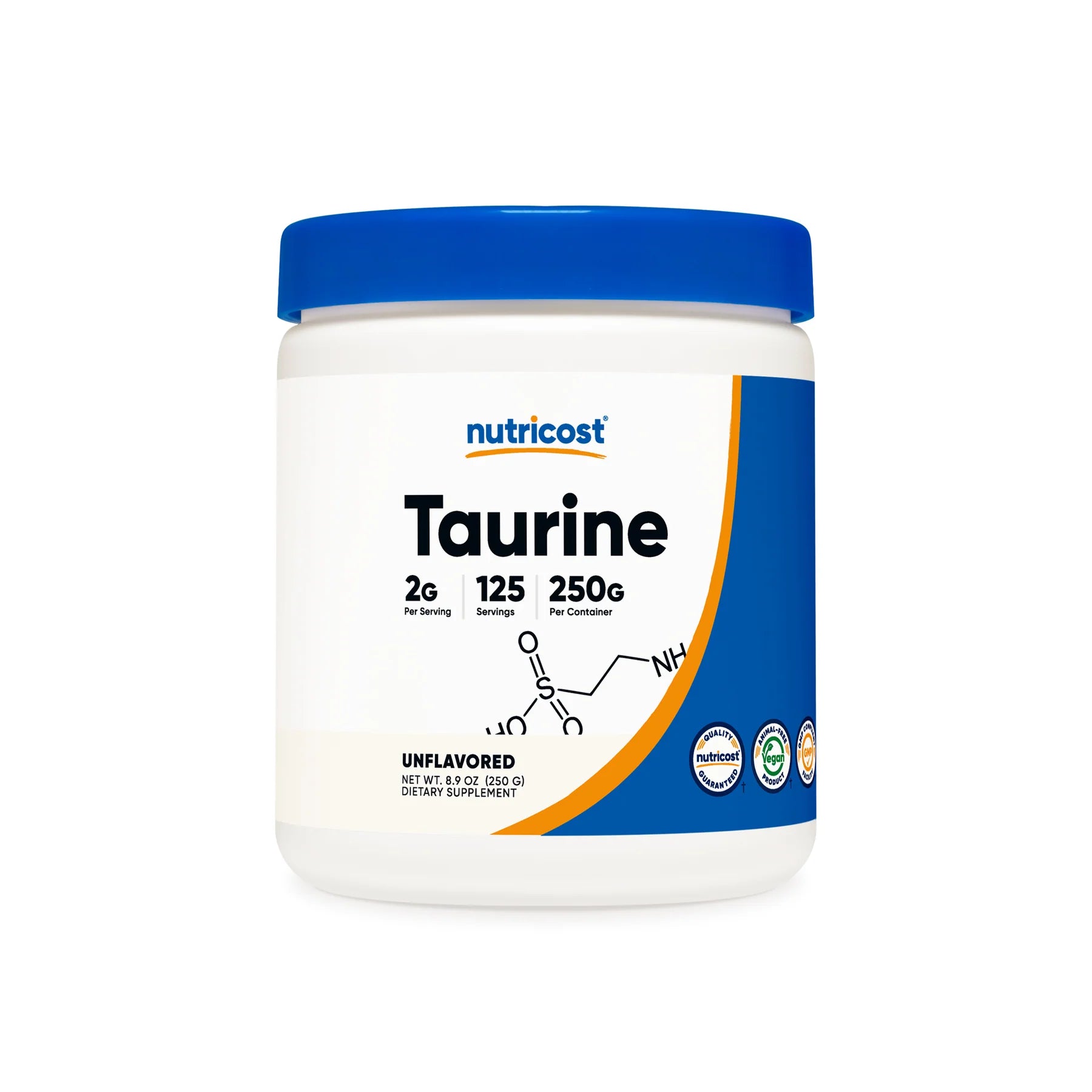 뉴트리코스트 타우린 파우더 – 에너지 대사와 운동 컨디션 관리를 위한 아미노산 파우더