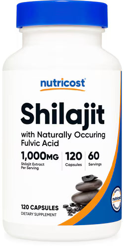 뉴트리코스트 실라짓 1000mg – 120캡슐 – 미네랄·미토콘드리아 에너지 대사 보조
