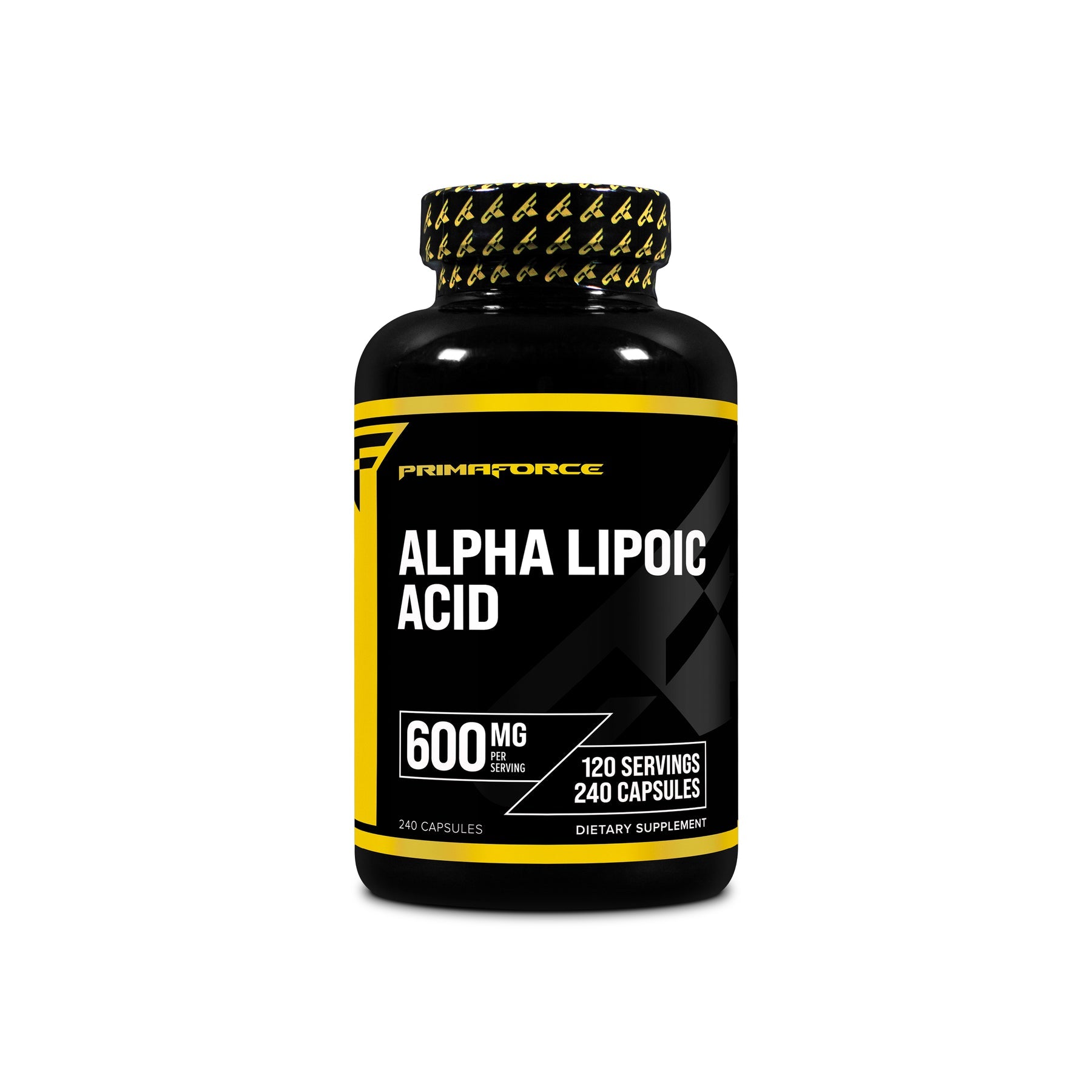 프리마포스 알파 리포산 600mg 240캡슐 – 항산화 및 혈당 관리용 ALA 단일 성분 캡슐