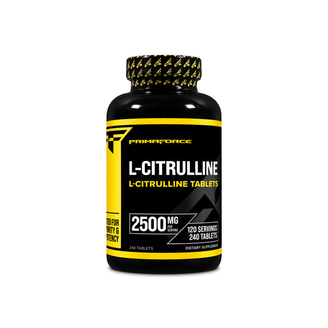 프리마포스 L-시트룰린 2500mg 타블렛 – 고함량 · 산화질소 · 혈류 · 강력한 펌핑 · 운동 퍼포먼스
