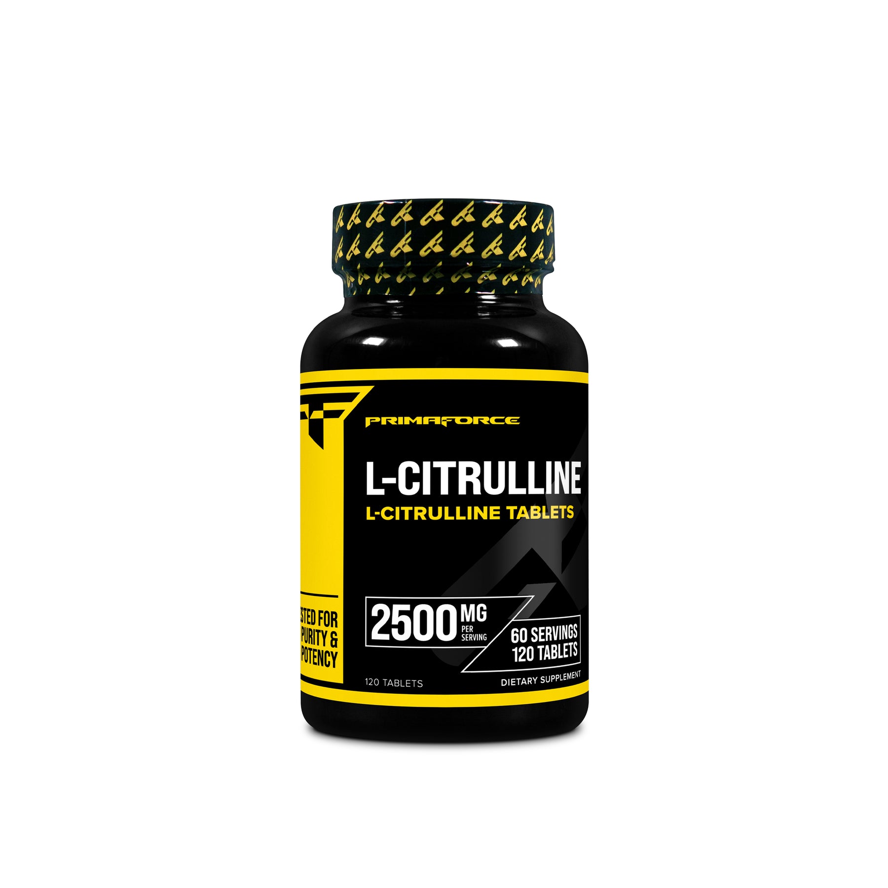 프리마포스 L-시트룰린 2500mg 타블렛 고함량 산화질소 혈류 운동 펌핑 퍼포먼스 아미노산 보충제 제품 이미지