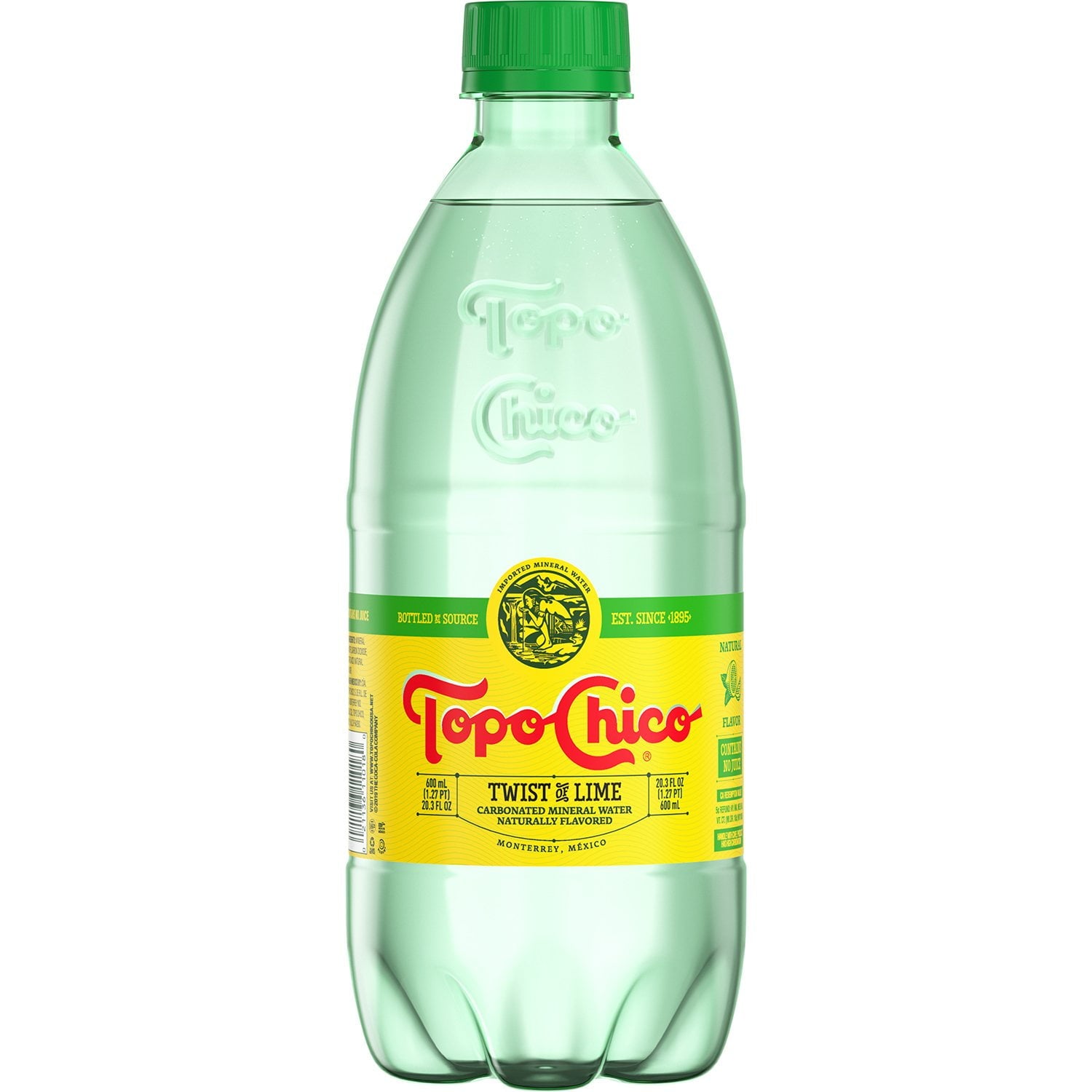 토포 치코 라임 트위스트 스파클링 워터 20 fl. oz × 24 – 라임 향 탄산수