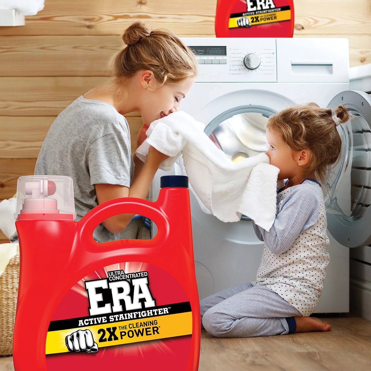Era Active Stainfighter 液体洗濯洗剤、146 回分、200 液量オンス。