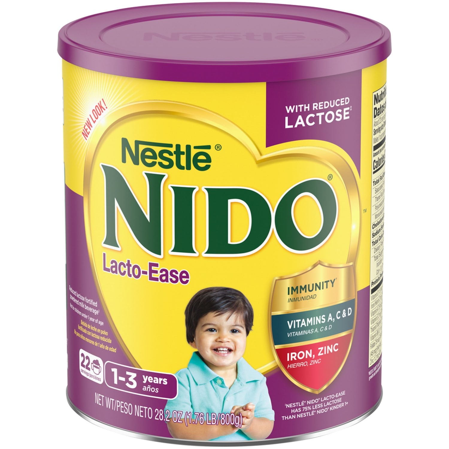 ネスレ NIDO ラクトイーズ 幼児用フォーミュラ 1.76 ポンド、6 パック