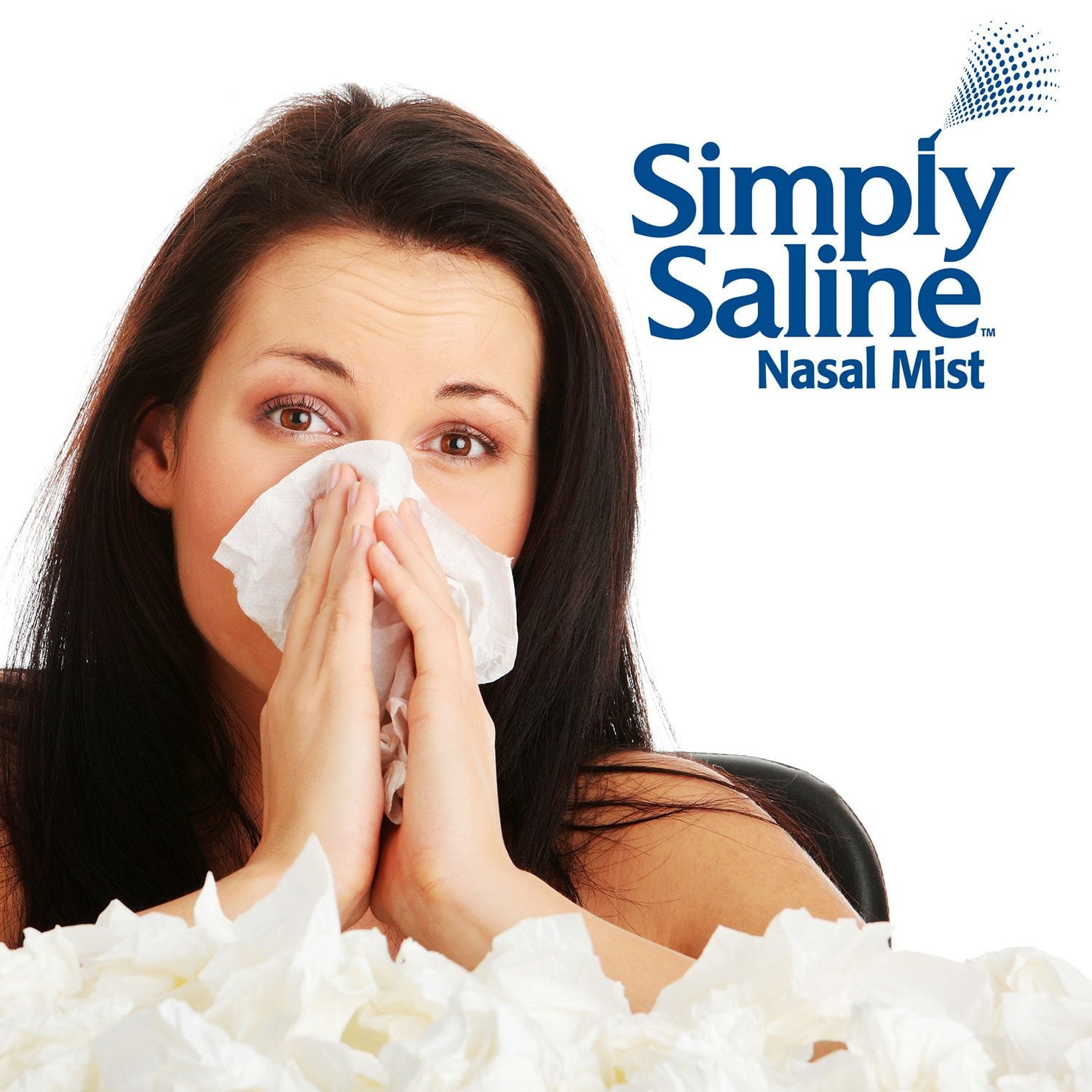 Arm &amp; Hammer Simply Saline Nasal Relief、4.5 オンス、3 パック