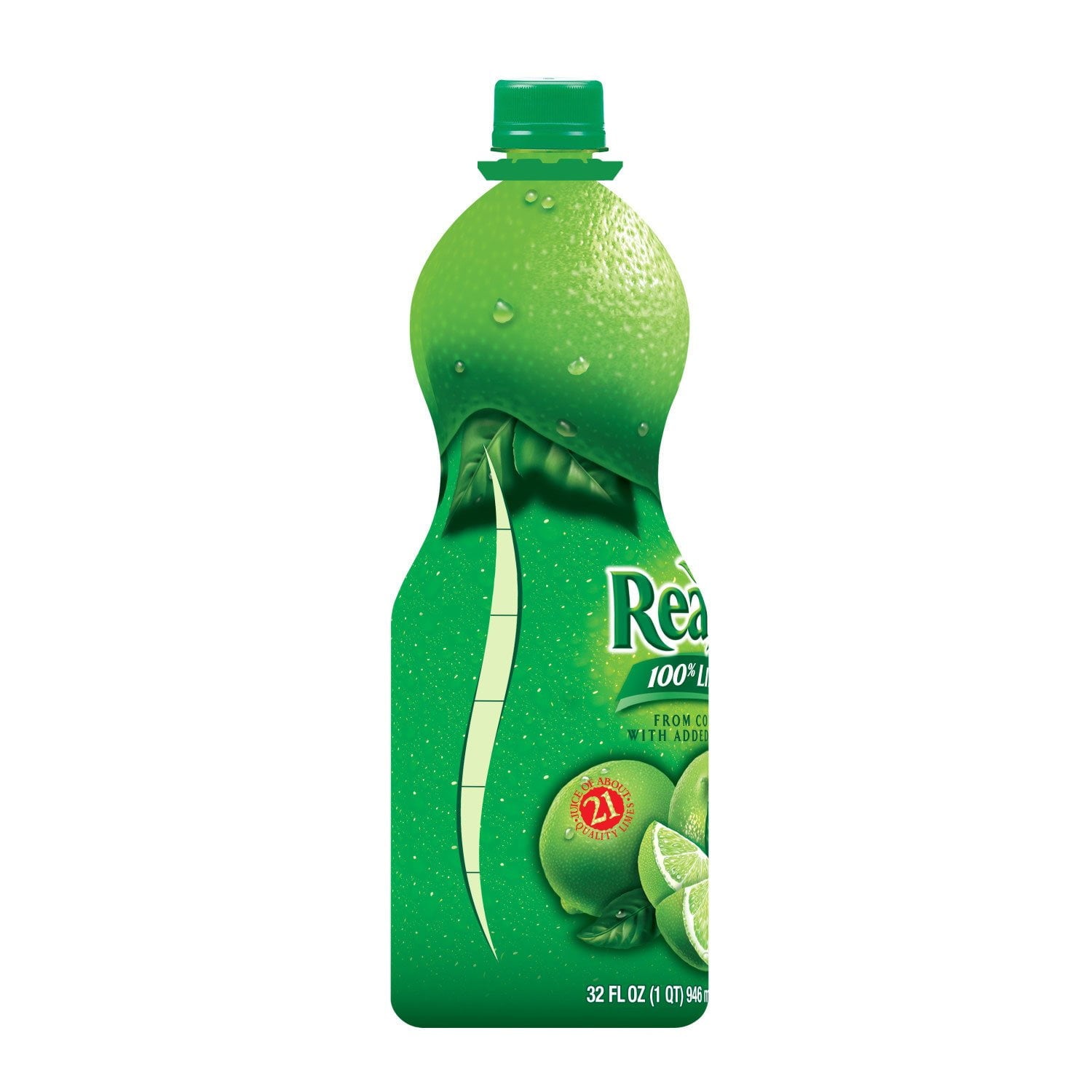 리얼라임 100% 라임 주스 32 fl. oz × 2 – 요리·음료용 라임 주스