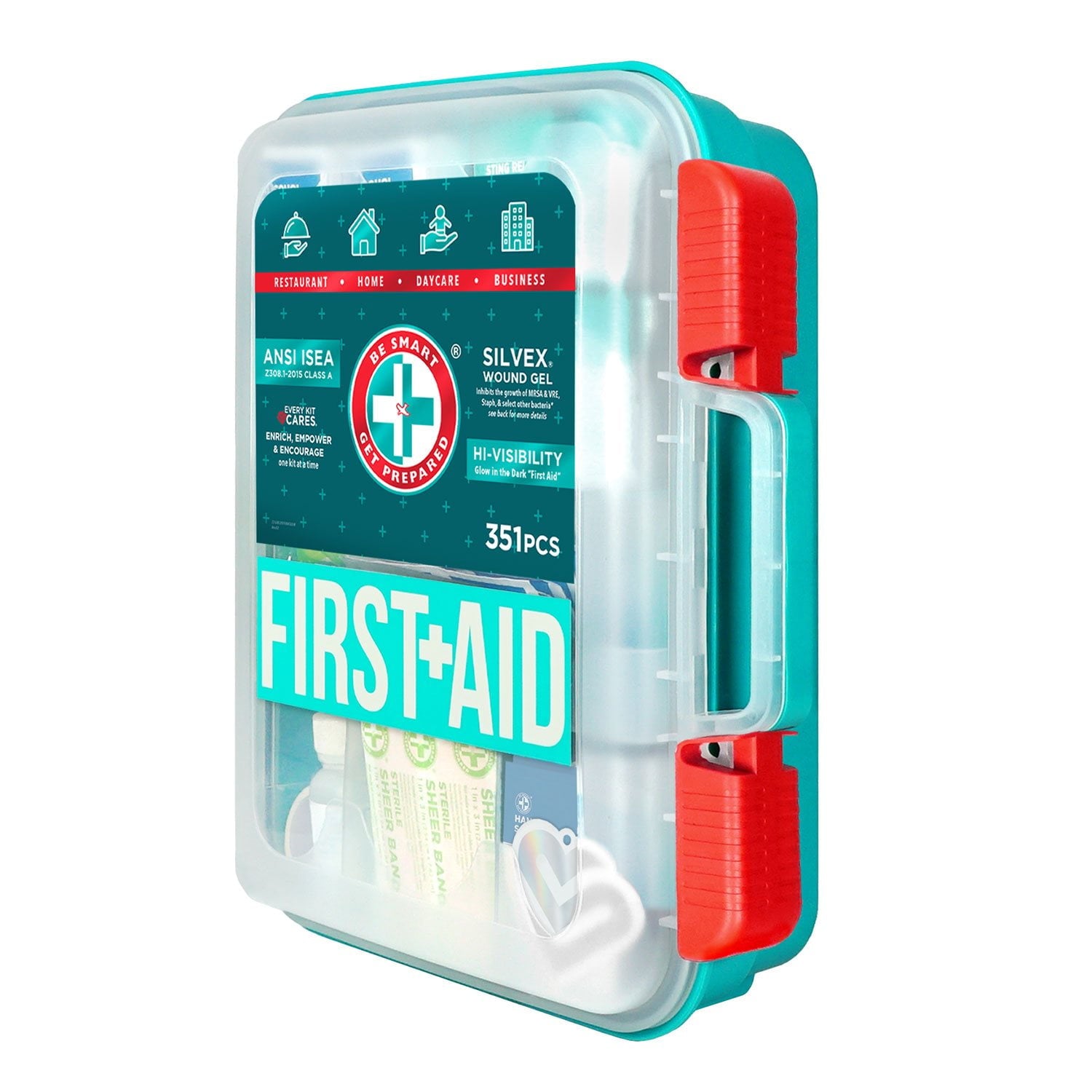 賢く備えよう 応急処置キット OSHA/ANSI、351 個入り