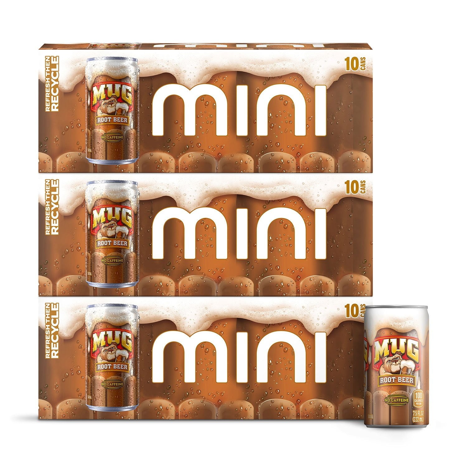 머그 루트비어 미니캔, 7.5fl oz, 30팩