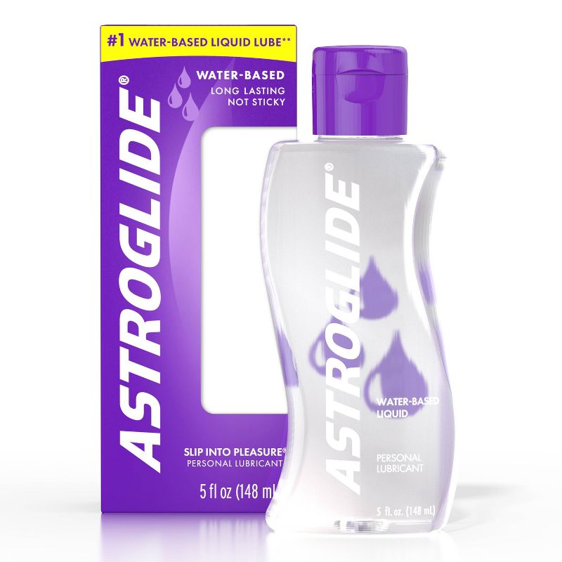 아스트로글라이드 수성 리퀴드 퍼스널 윤활제 5 fl oz 148mL 1개 정면과 148mL 단품 구성