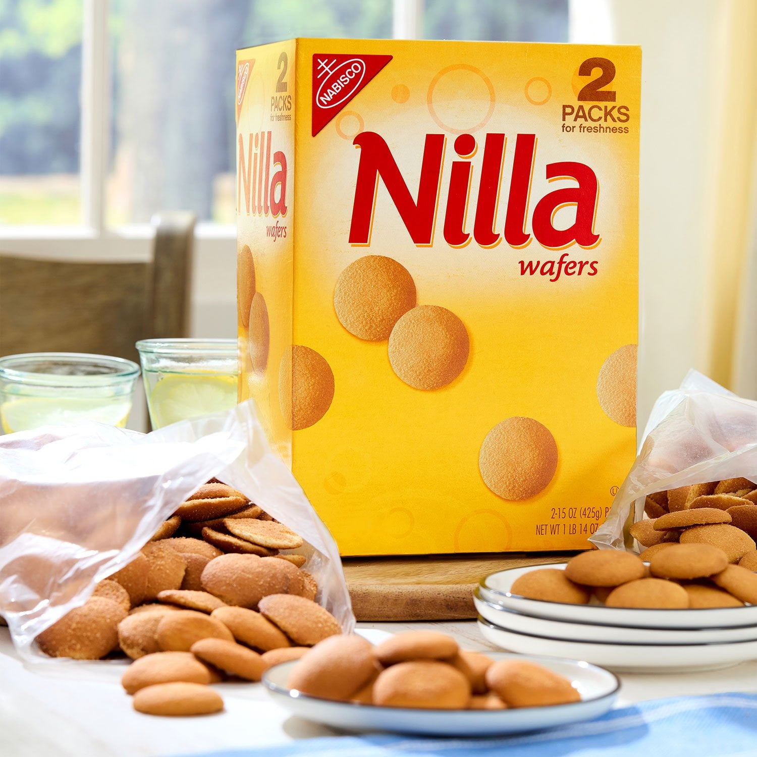 Nilla Wafers バニラ ウェーファー クッキー、2 個入り、15 オンス。