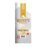 Boyer's Coffee ホールビーン フレンチバニラ、36 オンス。