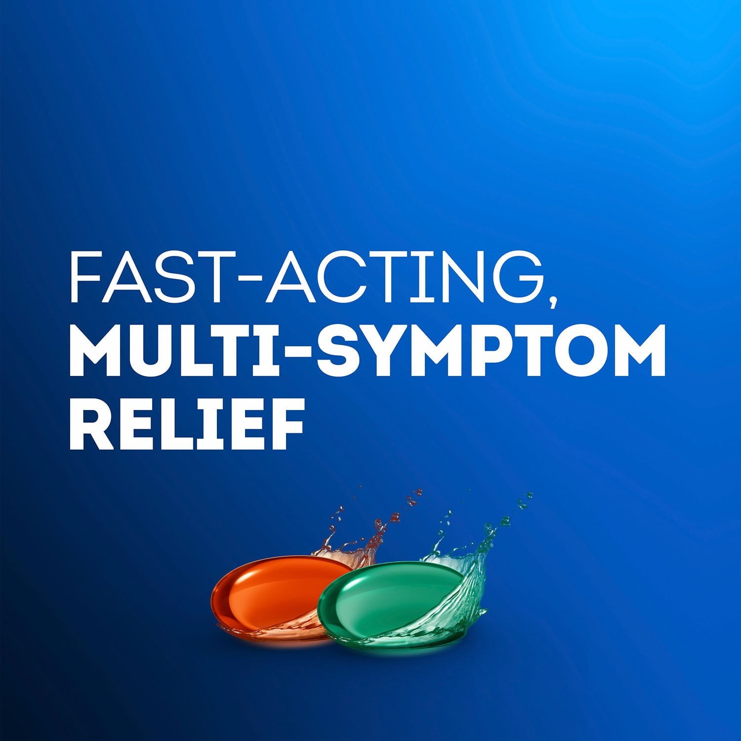 Vicks DayQuil &amp; NyQuil 重度の咳、風邪、インフルエンザの緩和 LiquiCaps、72 個入り。