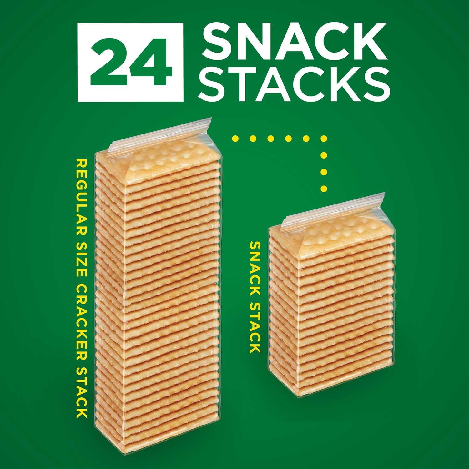 클럽 크래커 스낵 스택 – 2.08oz x 24팩