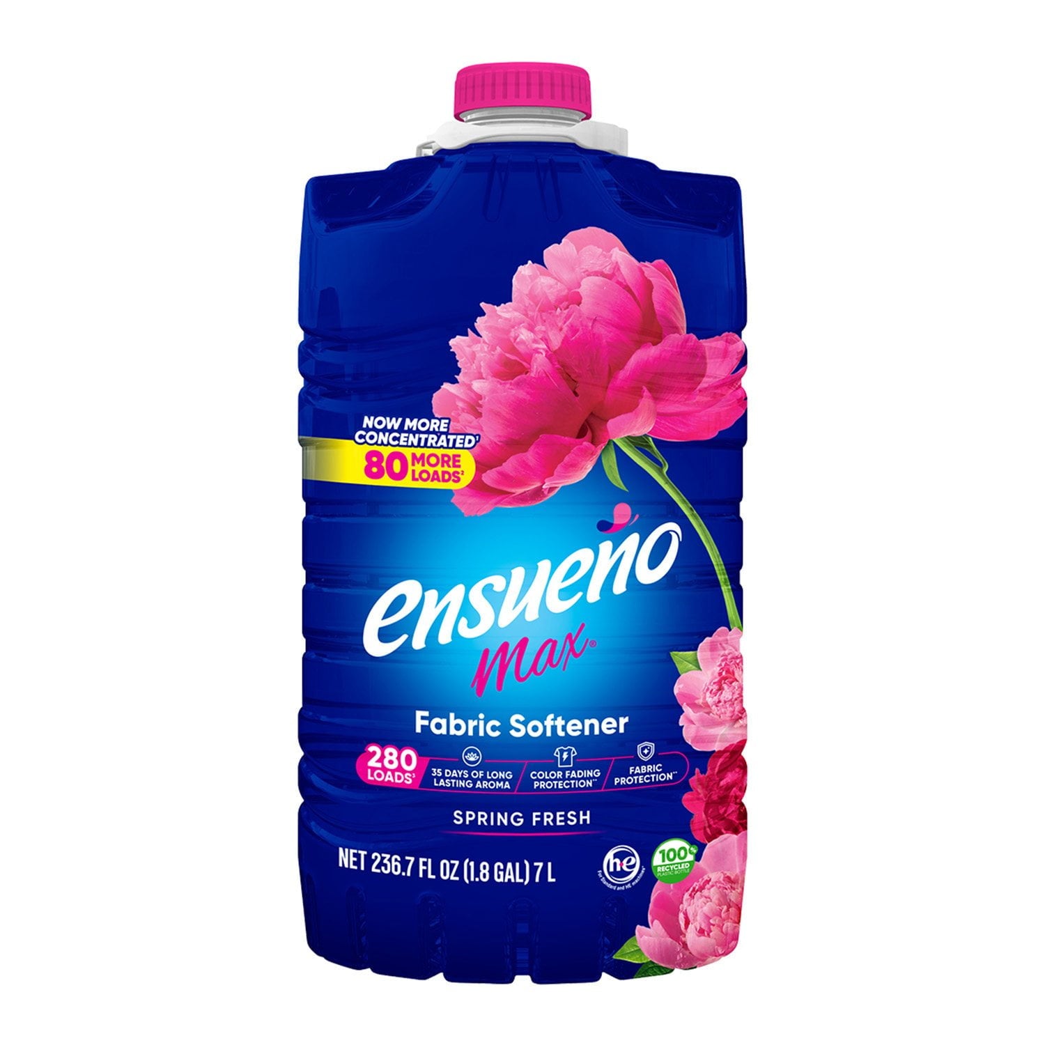 Ensueño Max 液体柔軟剤、スプリングフレッシュ、330 回分、236 液量オンス。 