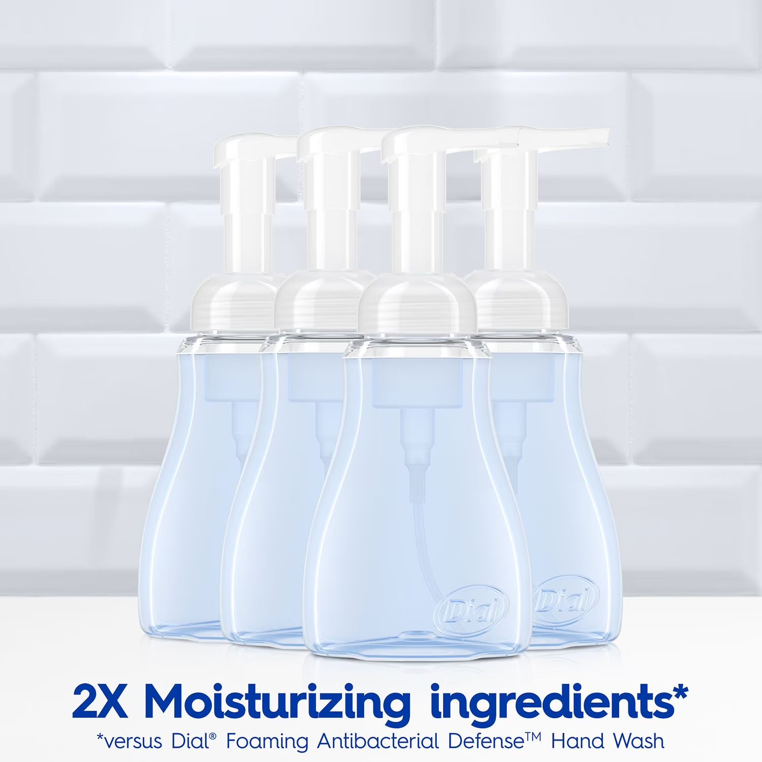 다이얼 항균 포밍 핸드솝 스프링 워터 7.5 fl. oz., 4 pk. – 풍성한 거품 타입으로 손 세정을 깔끔하게 도와주며 산뜻한 향 Dial Antibacterial Foaming Hand Soap, Spring Water, 7.5 fl. oz., 4 pk.