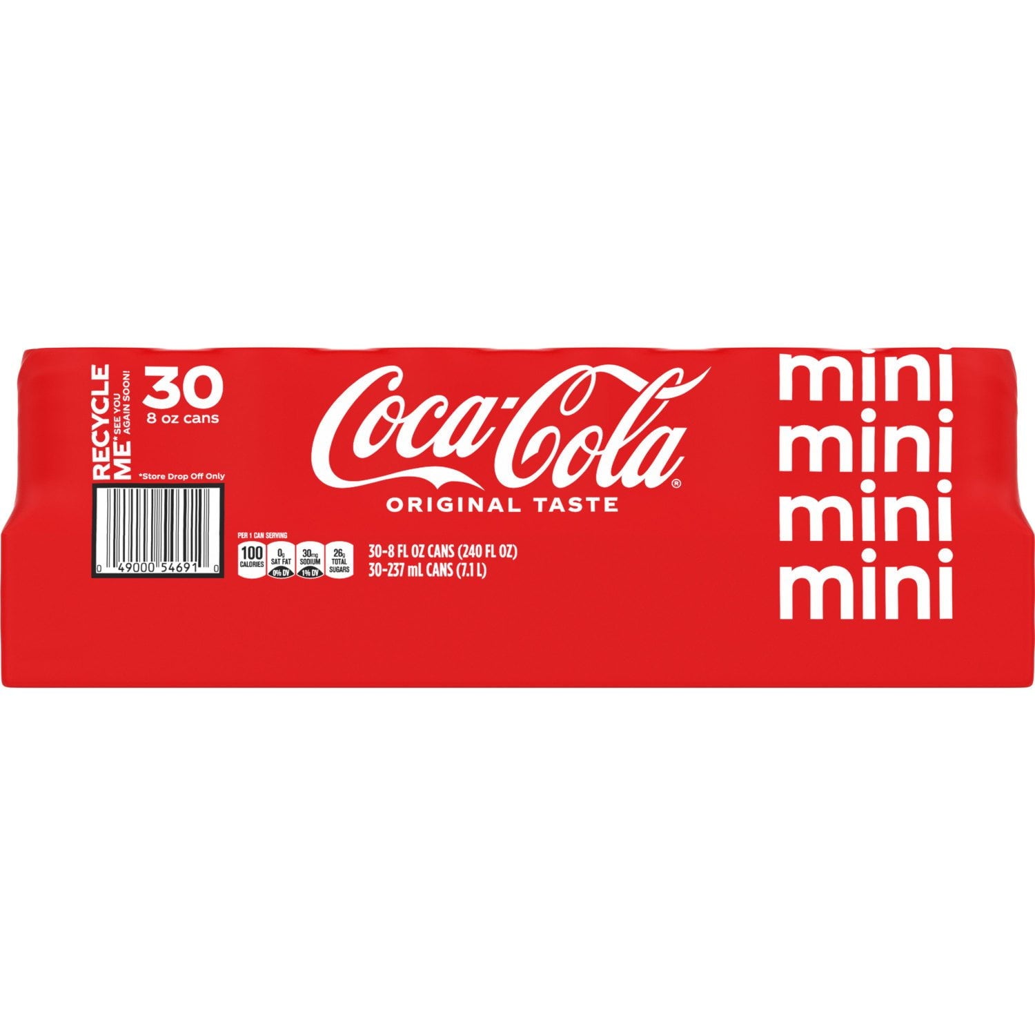 코카콜라 미니캔, 8fl oz, 30팩