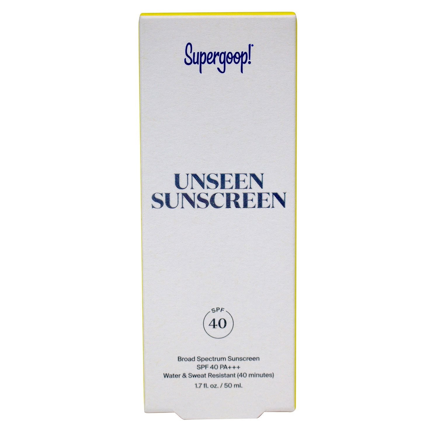 슈퍼굿 언씬 선스크린 SPF 40 (1.7 oz) – 투명 제형 데일리 선스크린