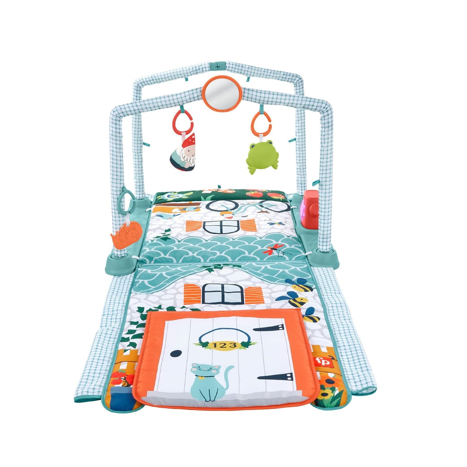 フィッシャープライス 3-in-1 クロール＆プレイ アクティビティジム 変形プレイマット