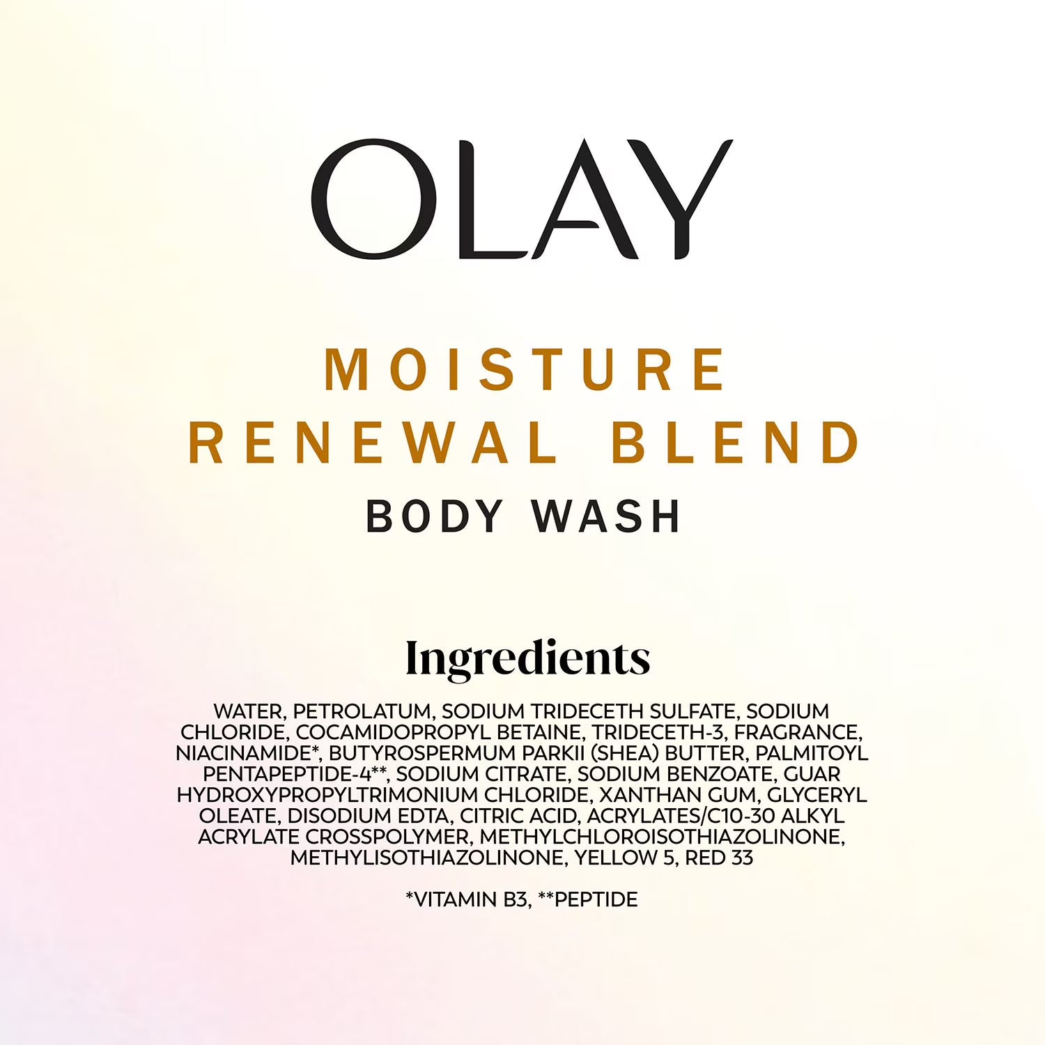 올레이 모이스처 리뉴얼 블렌드 바디워시 35 fl. oz., 2 pk. – 풍부한 거품과 촉촉한 사용감이 특징인 데일리 바디워시