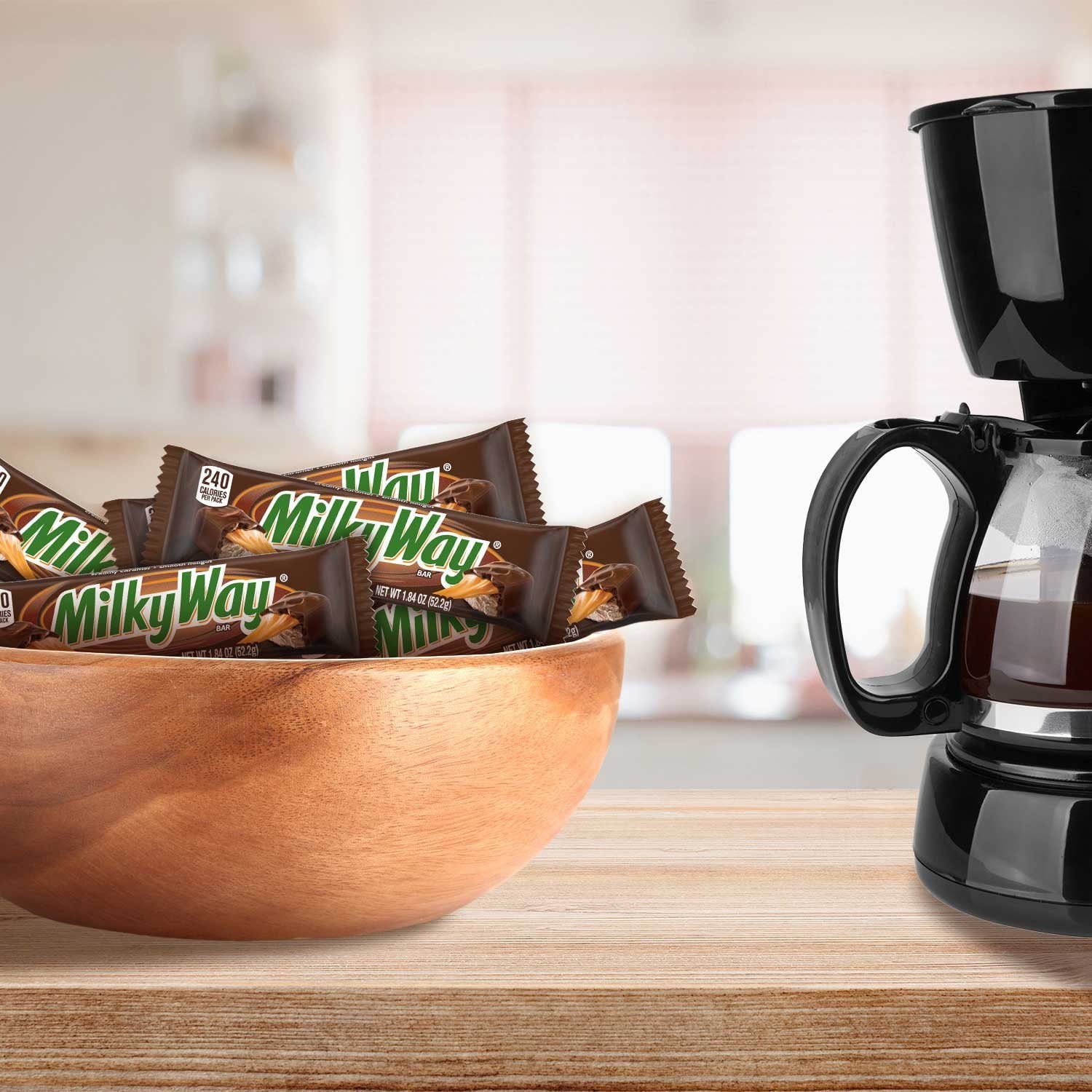 ミルキーウェイ チョコレート キャンディー バー、フルサイズ、1.84 オンス、36 個入り。