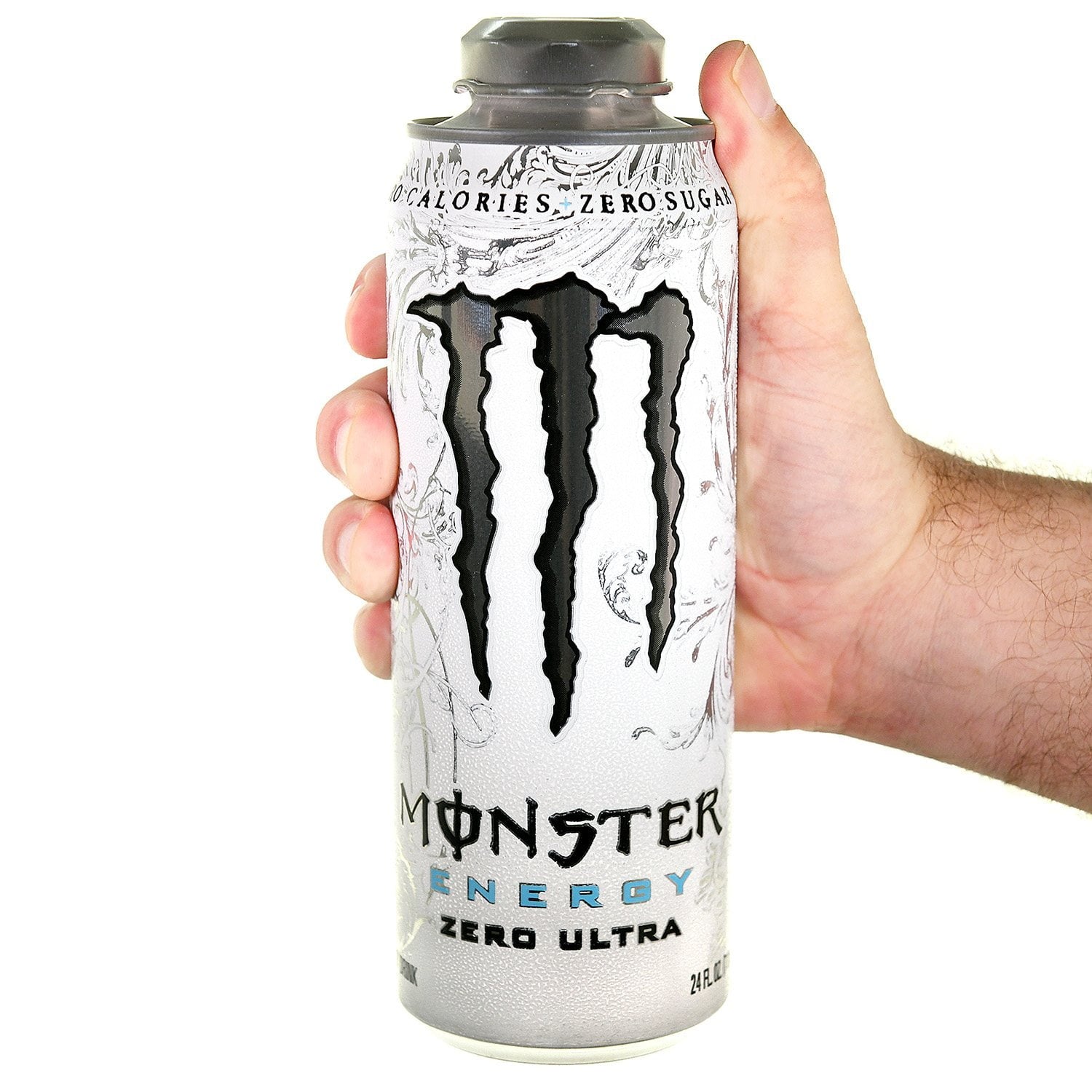 몬스터 에너지 메가 캔 제로 울트라 24 fl. oz × 12 – 대용량 무설탕