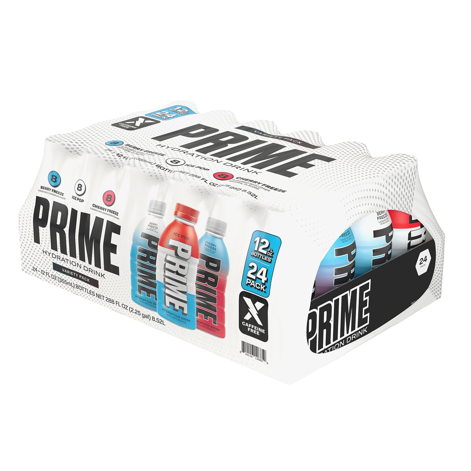 프라임 하이드레이션 드링크 버라이어티 팩 12 fl. oz., 24 pk. – 다양한 맛으로 구성된 하이드레이션 음료 세트