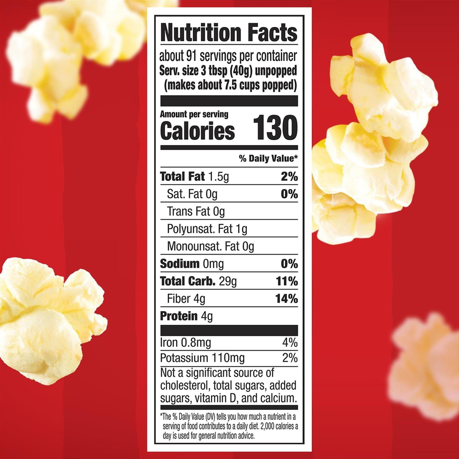 Orville Redenbacher のオリジナル グルメ ポップコーン カーネル 8 ポンド。