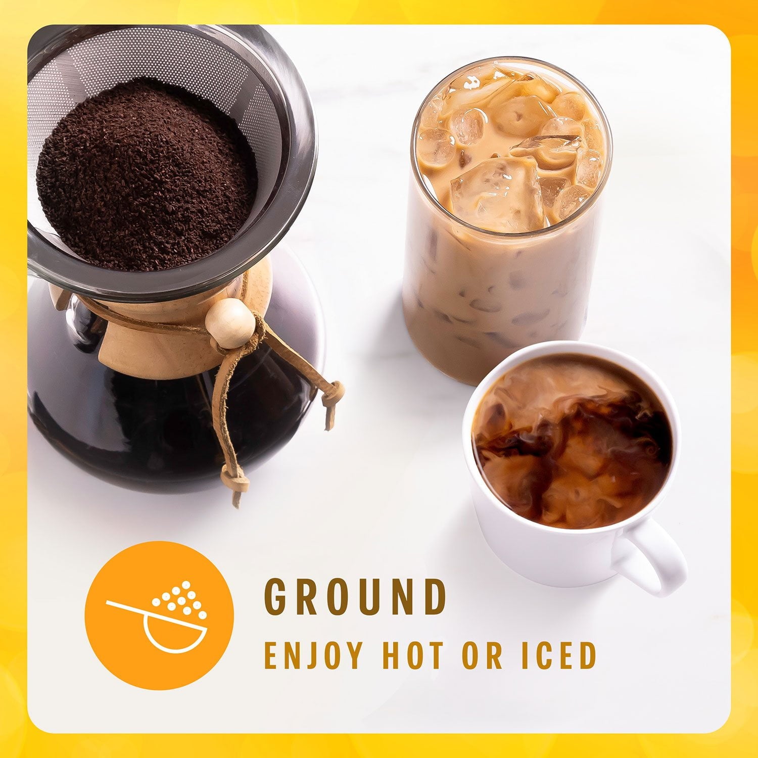 スターバックス ブロンド ロースト グラウンド コーヒー、サンセラ ブレンド、40 オンス。