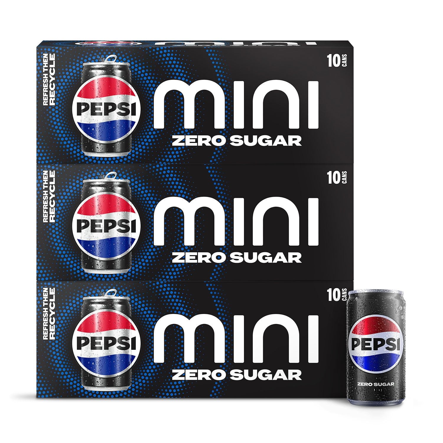펩시 제로 슈거 미니캔, 7.5fl oz, 30팩