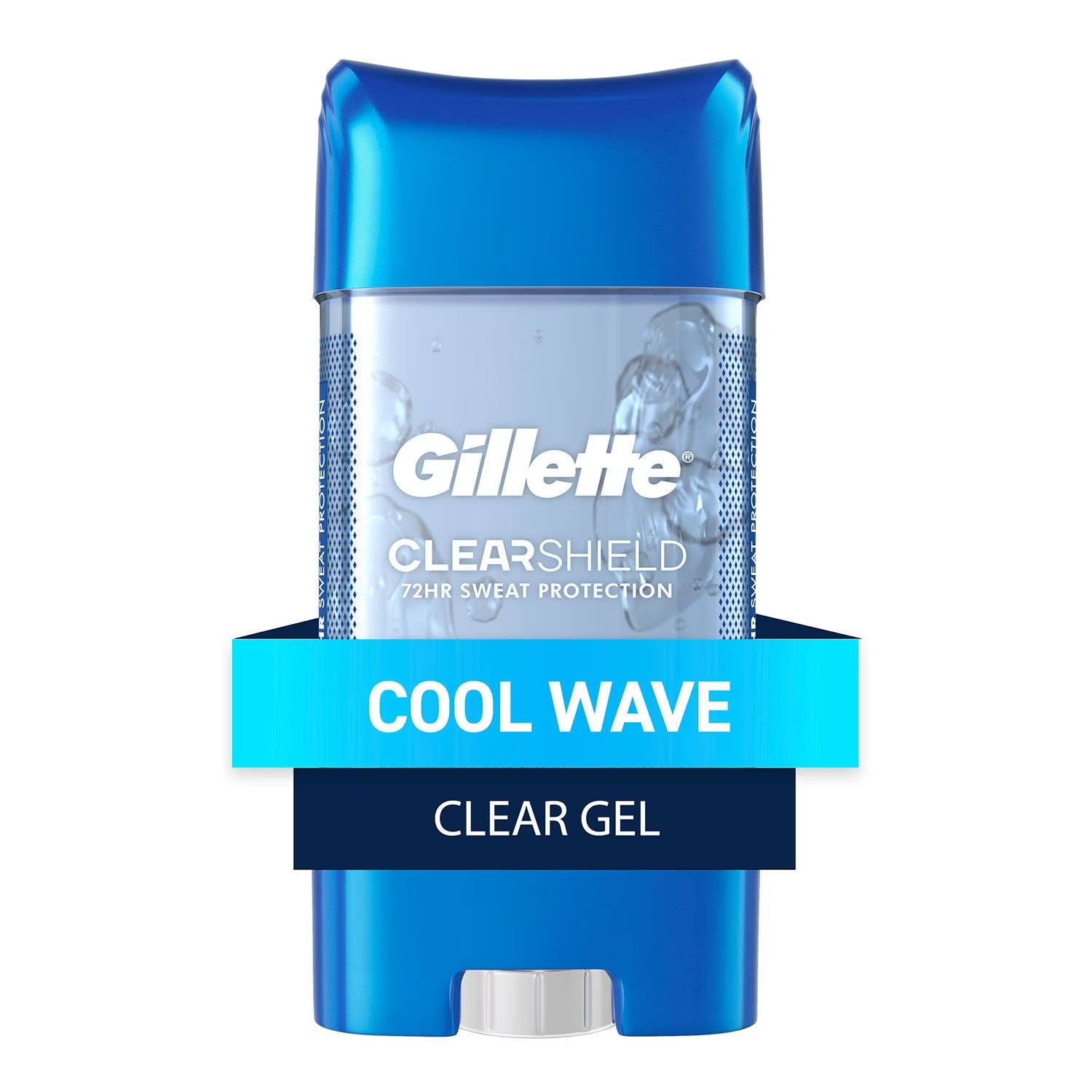 질레트 쿨 웨이브 클리어 젤 남성용 안티퍼스피런트 데오드란트 3.8 oz., 5 pk. – 투명 젤 타입으로 끈적임과 잔여감이 적어 깔끔하게 사용하기 좋으며 상쾌한 향